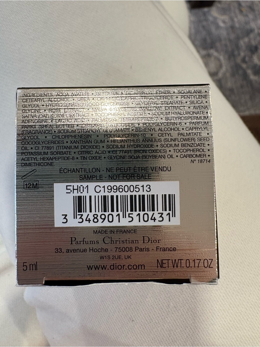 Dior Prestige La Crème Gold and Clear Jar - Picture 4 of 4